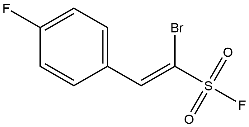 Ethenesulfonyl fluoride, 1-bromo-2-(4- Struktur