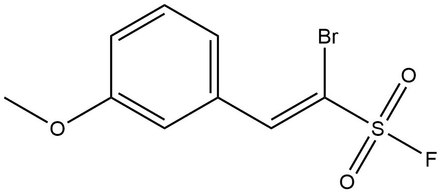 Ethenesulfonyl fluoride, 1-bromo-2-(3- Structure