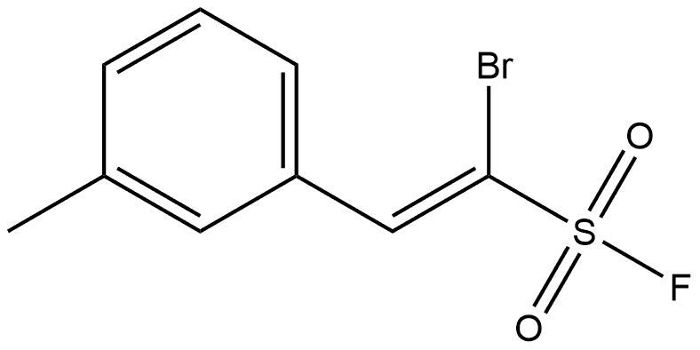 Ethenesulfonyl fluoride, 1-bromo-2-(3- Struktur
