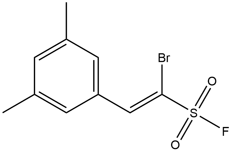Ethenesulfonyl fluoride, 1-bromo-2-(3,5- 结构式