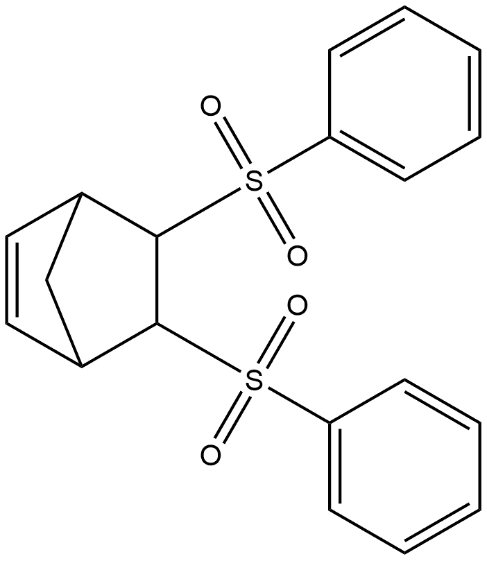 Bicyclo[2.2.1]hept-2-ene, 5,6-bis(phenylsulfonyl)-, (endo,endo)- (9CI)