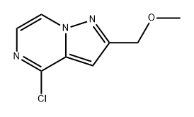 Pyrazolo[1,5-a]pyrazine, 4-chloro-2-(methoxymethyl)- Struktur