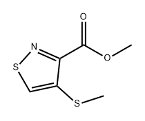 4-(甲硫基)异噻唑-3-羧酸甲酯, 2794197-46-7, 结构式