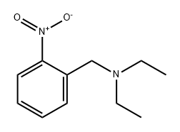 Benzenemethanamine, N,N-diethyl-2-nitro- Structure