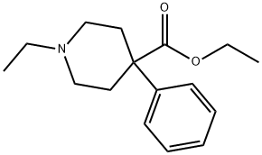 N-Ethylnormeperidine, 28018-10-2, 结构式