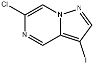 Pyrazolo[1,5-a]pyrazine, 6-chloro-3-iodo- Structure