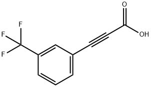 3-(3-(Trifluoromethyl)phenyl)propiolic acid Struktur