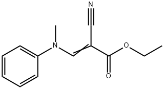 2-Propenoic acid, 2-cyano-3-(methylphenylamino)-, ethyl ester