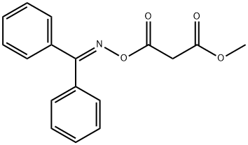 Methyl 3-[[(diphenylmethylene)amino]oxy]-3-oxopropanoate Structure