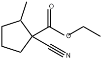 Cyclopentanecarboxylic acid, 1-cyano-2-methyl-, ethyl ester