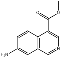 7-氨基异喹啉-4-羧酸甲酯, 2828438-95-3, 结构式