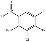 3-溴-2-氯-4-碘-6-硝基苯胺,2836226-49-2,结构式