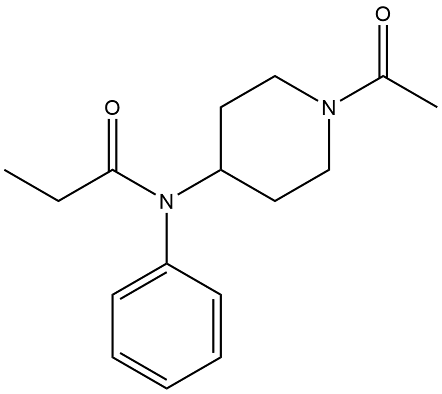 N-acetyl Norfentanyl Structure