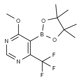 2839742-55-9 4-甲氧基-5-(4,4,5,5-四甲基-1,3,2-二氧杂硼烷-2-基)-6-(三氟甲基)嘧啶
