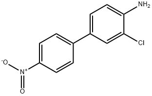 [1,1'-Biphenyl]-4-amine, 3-chloro-4'-nitro- Structure