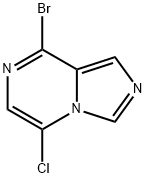 8-溴-5-氯咪唑并[1,5-A]吡嗪, 2843691-24-5, 结构式