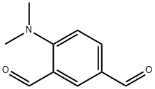 1,3-Benzenedicarboxaldehyde, 4-(dimethylamino)- 结构式
