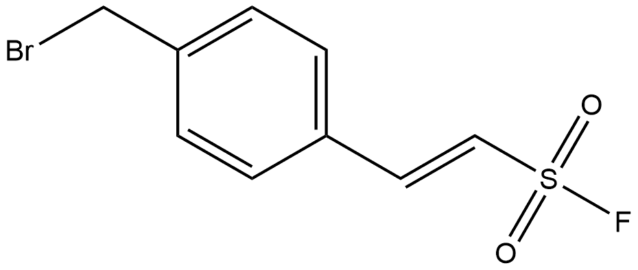 Ethenesulfonyl fluoride, 2-[4- Structure