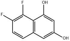 7,8-二氟萘-1,3-二醇 结构式
