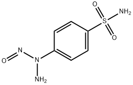 Benzenesulfonamide, 4-(1-nitrosohydrazinyl)- Structure