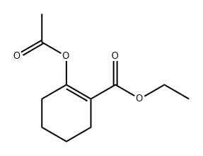1-Cyclohexene-1-carboxylic acid, 2-(acetyloxy)-, ethyl ester