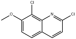 Quinoline, 2,8-dichloro-7-methoxy- Structure