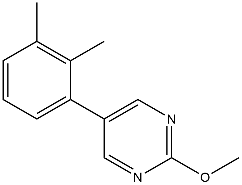 5-(2,3-Dimethylphenyl)-2-methoxypyrimidine Structure