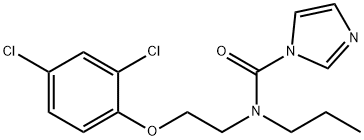 N-(2-(2,4-二氯苯氧基)乙基)-N-丙基-1H-咪唑-1-甲酰胺, 287731-79-7, 结构式