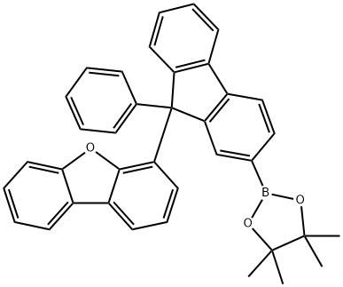 2883197-10-0 Dibenzofuran, 4-[9-phenyl-2-(4,4,5,5-tetramethyl-1,3,2-dioxaborolan-2-yl)-9H-fluoren-9-yl]-