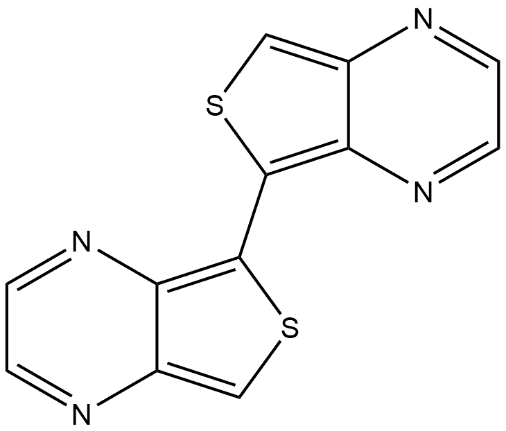 5,5′-Bithieno[3,4-b]pyrazine Structure