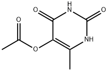 6-甲基-2,4-二氧代-1,2,3,4-四氢嘧啶-5-基 乙酸酯 结构式