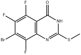 2893764-54-8 7-溴-5,6,8-三氟-2-(甲硫基)喹唑啉-4(3H)-酮