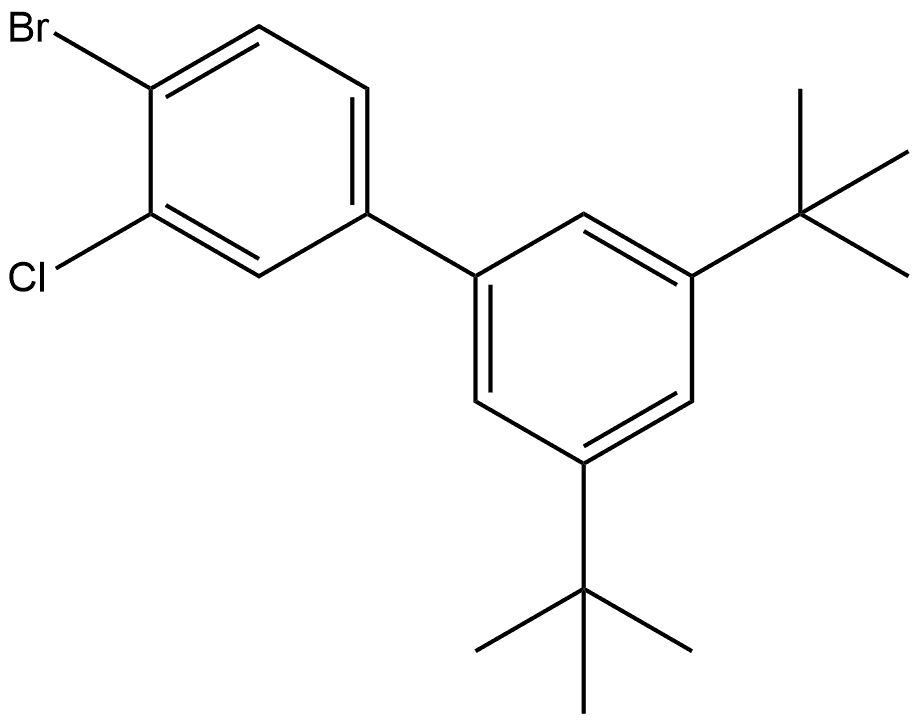 2911619-15-1 1,1′-Biphenyl, 4-bromo-3-chloro-3′,5′-bis(1,1-dimethylethyl)-