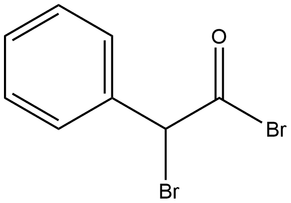 Benzeneacetyl bromide, α-bromo-