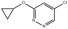 5-氯-3-环丙基哒嗪,2917520-41-1,结构式
