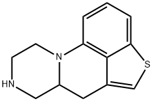 Pyrazino[1,2-a]thieno[4,3,2-de]quinoline, 6,6a,7,8,9,10-hexahydro- Structure