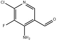 4-氨基-6-氯-5-氟烟碱醛,2919215-62-4,结构式