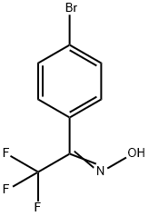 Ethanone, 1-(4-bromophenyl)-2,2,2-trifluoro-, oxime Structure