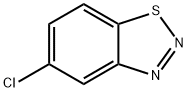 1,2,3-Benzothiadiazole, 5-chloro- 化学構造式