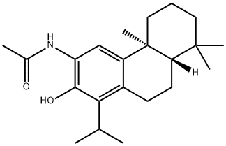 Acetamide, N-(4bS,8aS)-4b,5,6,7,8,8a,9,10-octahydro-2-hydroxy-4b,8,8-trimethyl-1-(1-methylethyl)-3-phenanthrenyl- 结构式