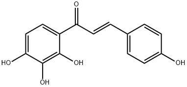 2-Propen-1-one, 3-(4-hydroxyphenyl)-1-(2,3,4-trihydroxyphenyl)-, (2E)- Structure