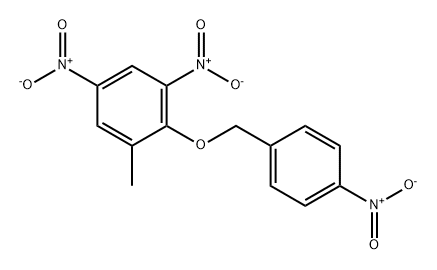 Benzene, 1-methyl-3,5-dinitro-2-[(4-nitrophenyl)methoxy]-