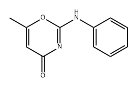 4H-1,3-Oxazin-4-one, 6-methyl-2-(phenylamino)-