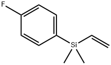 (4-氟-苯基)二甲基烯基硅 结构式