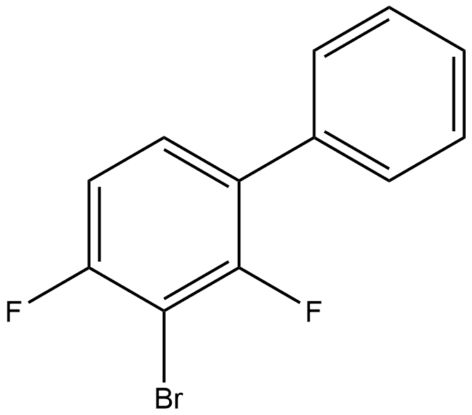 3-bromo-2,4-difluoro-1,1'-biphenyl Structure