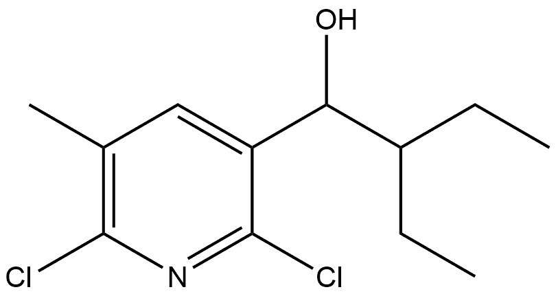 1-(2,6-dichloro-5-methylpyridin-3-yl)-2-ethylbutan-1-ol,3002441-05-3,结构式
