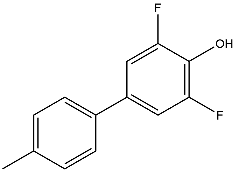 3,5-Difluoro-4'-methyl-[1,1'-biphenyl]-4-ol Structure