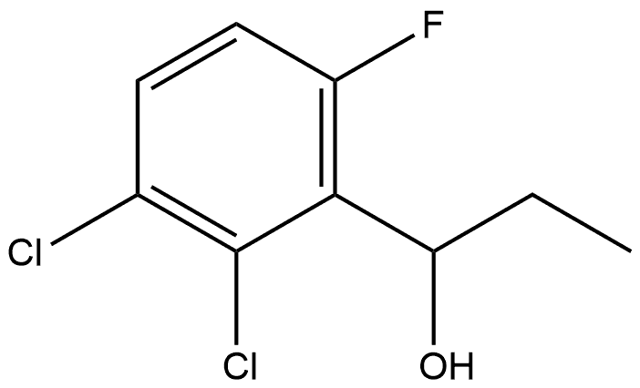 1-(2,3-dichloro-6-fluorophenyl)propan-1-ol Structure