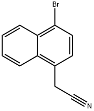1-Naphthaleneacetonitrile, 4-bromo- 结构式