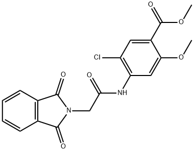 302575-00-4 Methyl 5-chloro-4-(2-(1,3-dioxoisoindolin-2-yl)acetamido)-2-methoxybenzoate